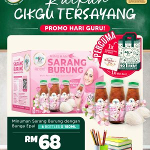 [Teacher's Day Special] FG Walet® Bird's Nest Drink with Apple Blossom