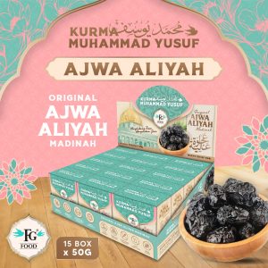 Kurma Muhammad Yusuf Ajwa Aliyah Mini (50g x 15 Box)