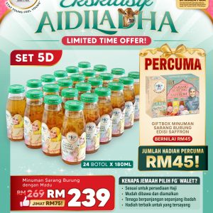 FG Walet® Bird's Nest Drink with Honey