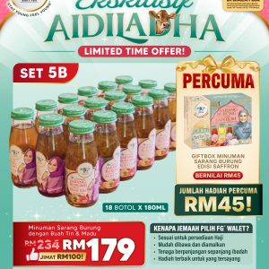 FG Walet® Bird's Nest Drink with Fig & Honey