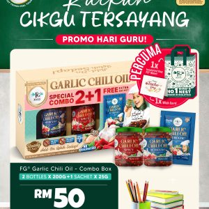 [Teacher's Day Special] FG® Garlic Chili Oil (Special Combo Box)